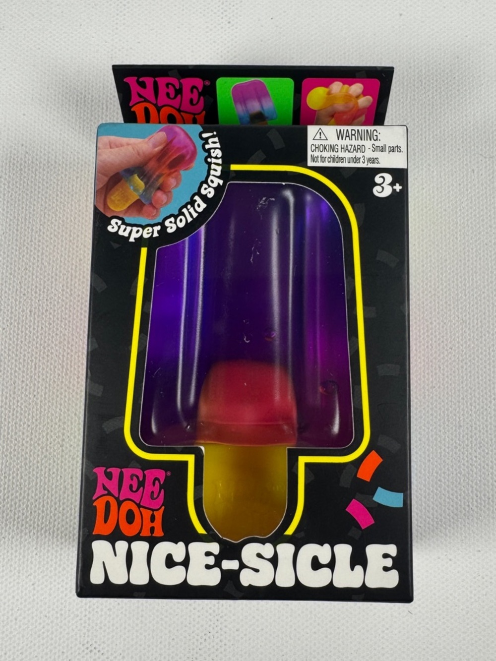 NEW Needoh Nice-Sicle Popsicle Stress Toy Viral Sold Out Purple